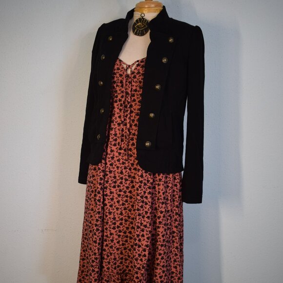 Tommy Hilfiger Military Double-breasted Knit Jacket - Picture 2 of 9